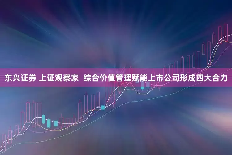 东兴证券 上证观察家  综合价值管理赋能上市公司形成四大合力